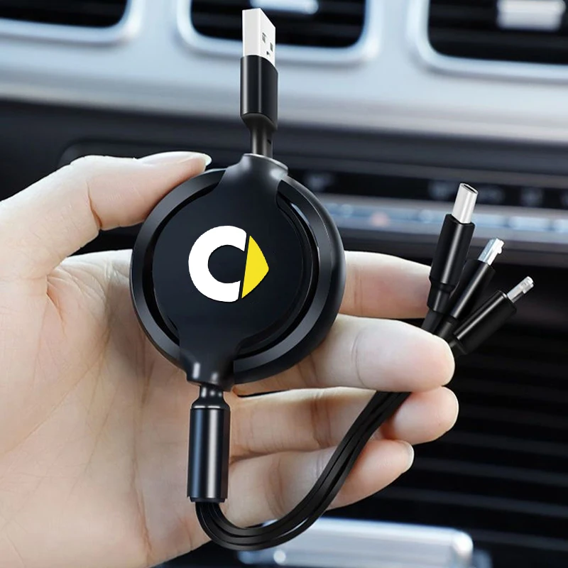 Car 3 In 1 Usb Cabl…