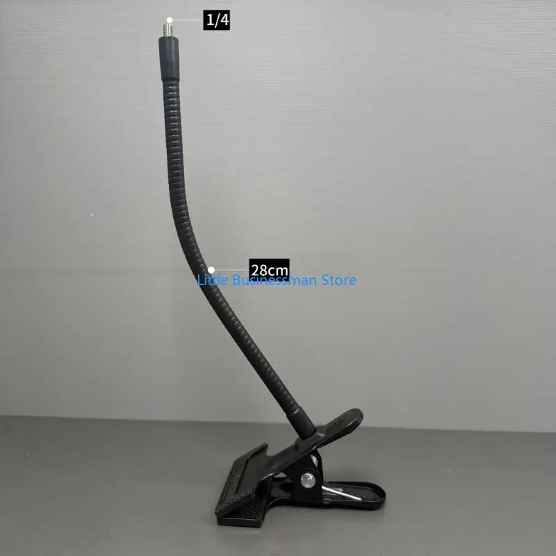 Metall-Kunststoff-Clip-Ständer für Überwachungskameras und Fotoausrüstung, schwarz M76A – Detail 10