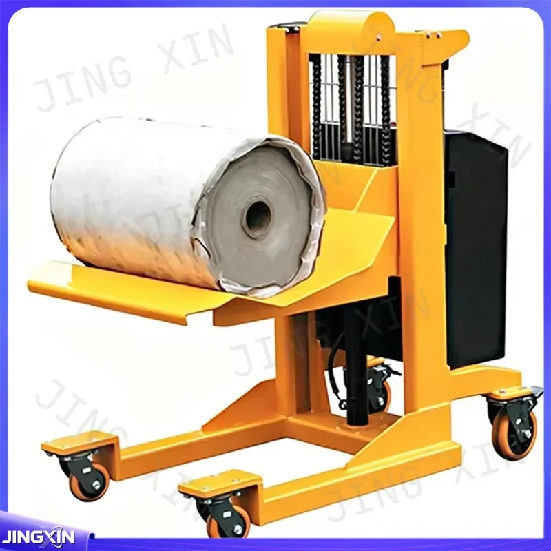 Custom for Paper Roll Handler Stackers Hydraulic Loader Unloading Rack Round Material Handling Equipment Industrial Warehouse