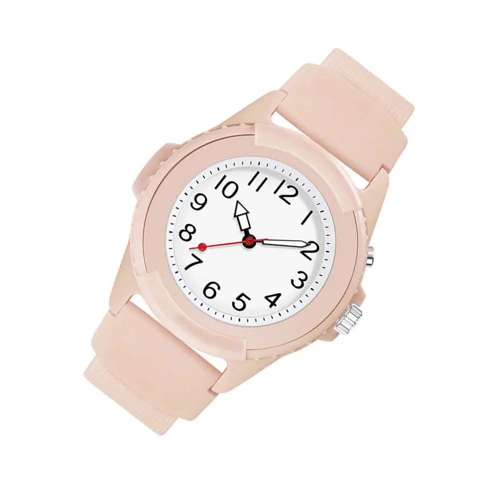 Digital Watch with Glow in Dark Feature Tough Stainless Steel Back Skin Friendly Tpu Band Luminous Waterproof