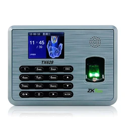 ZKTeco TX628 Fingerprint gestione presenze Web Server funzione macchina biometrica per 3000 utenti