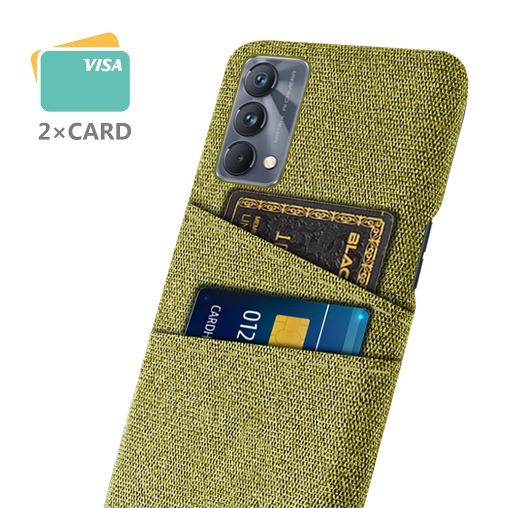 

Cover for OPPO Realme GT Master Edition, Dual Card Fabric Cloth Case, Funda for Realme GT Master Edition