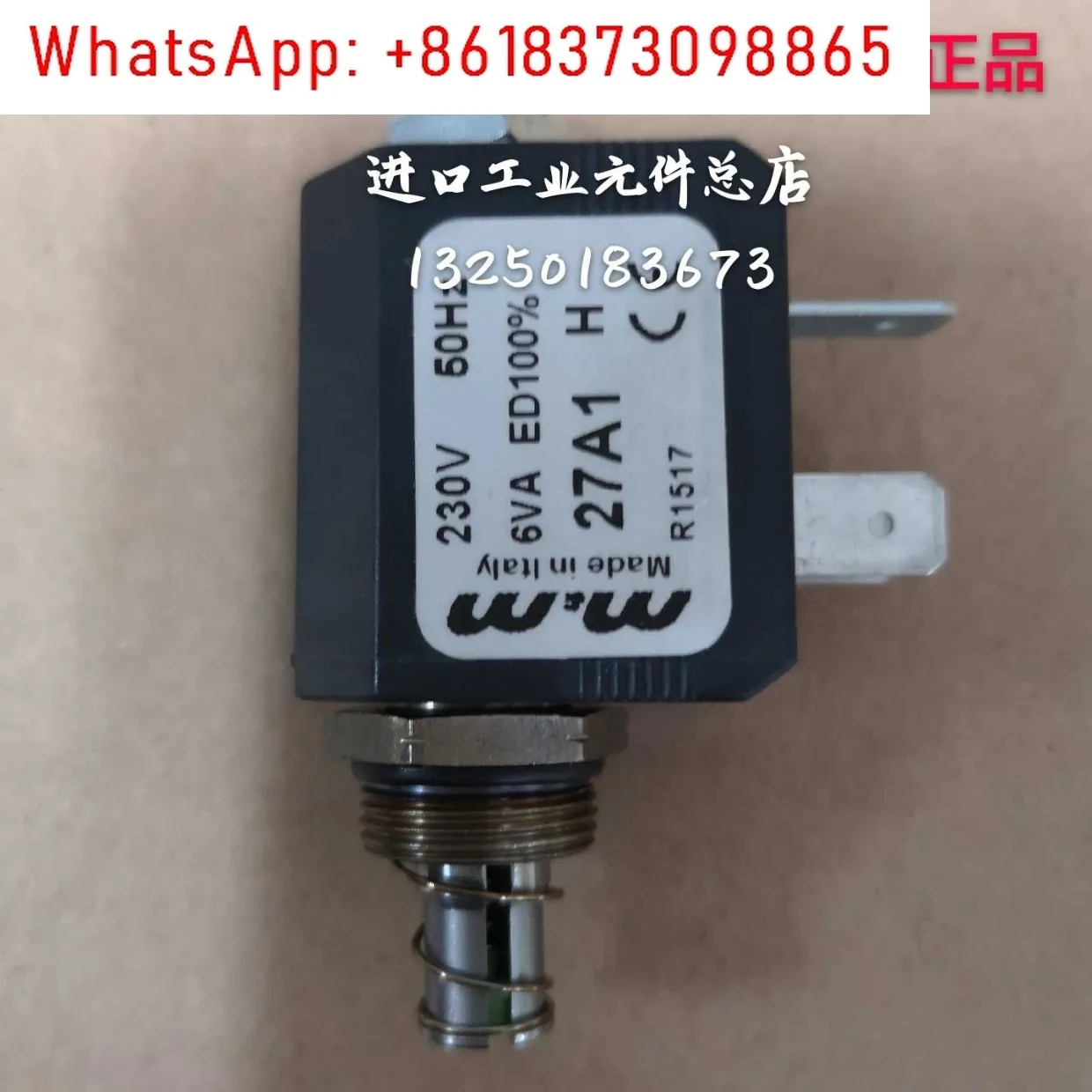 1PCS Solenoid valve 27A18 2400 2250 2700