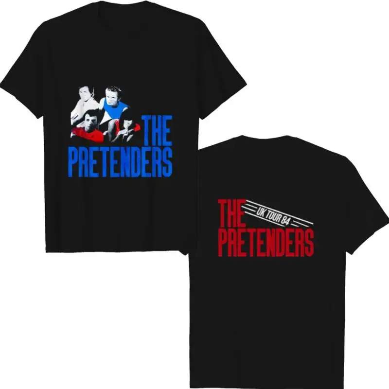 

Винтажная футболка The Pretenders 1980-х годов, британский тур, 1984 г.