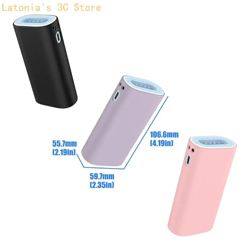 Silikon-Powerbank-Abdeckung für CP13 Power-Pin Powerbank 33 W 10000 mAh mit Port-Zugang, weicher Hülle für die tägliche – Detail 6