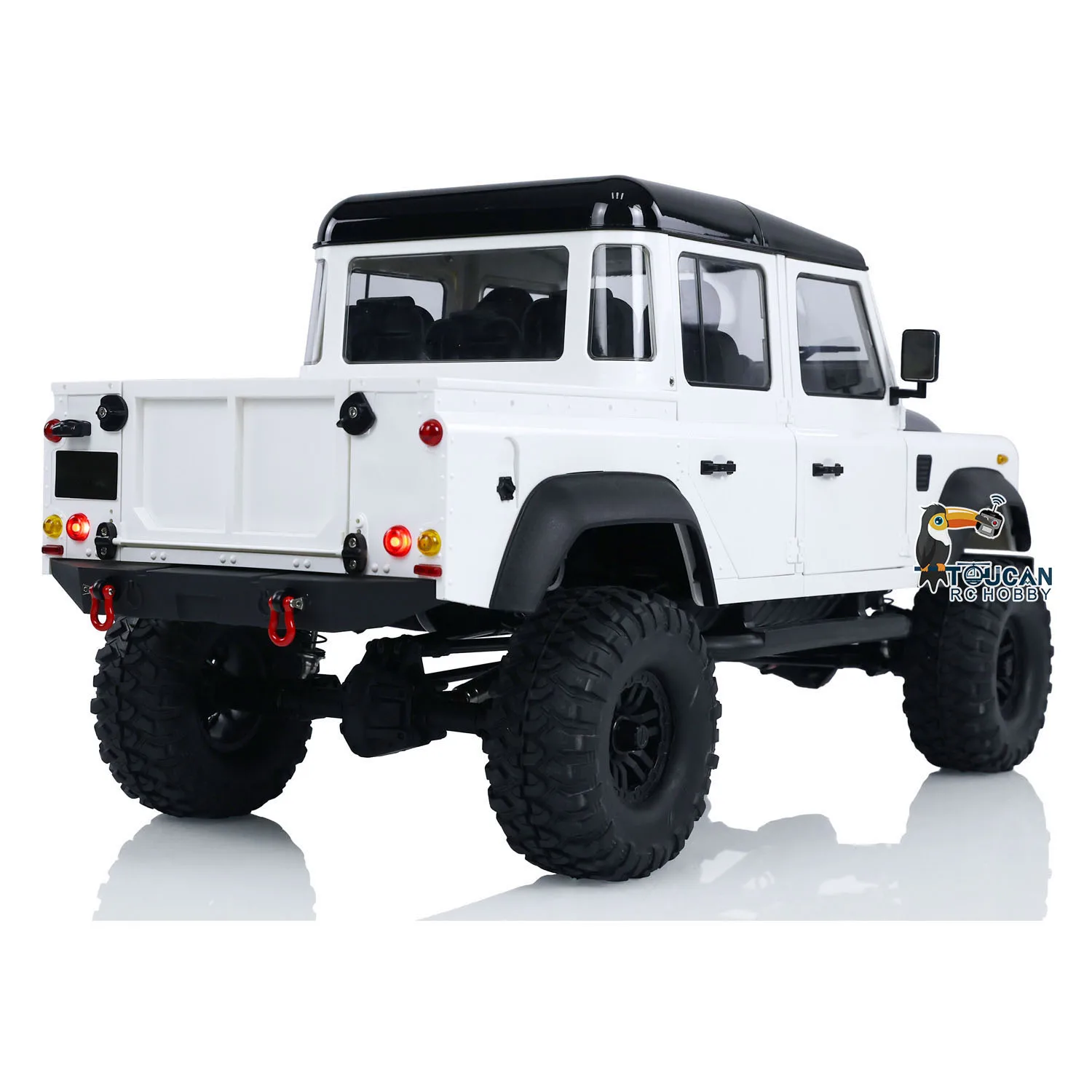 Double E 1/8 4x4 D110 Off-road Vehicle RC Pickup 4WD E102-003 Radio Control Rock Crawler Car Finished RTR Model Toys For Boy