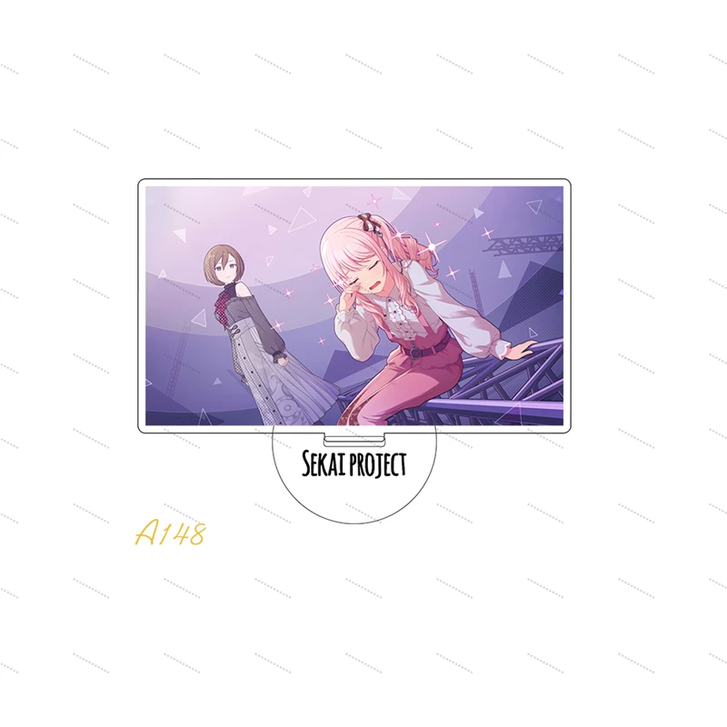 Popular Anime Project SEKAI Original Painting Version 15cm Acrylic Standing Sign Desktop Ornament Friends Christmas Gifts