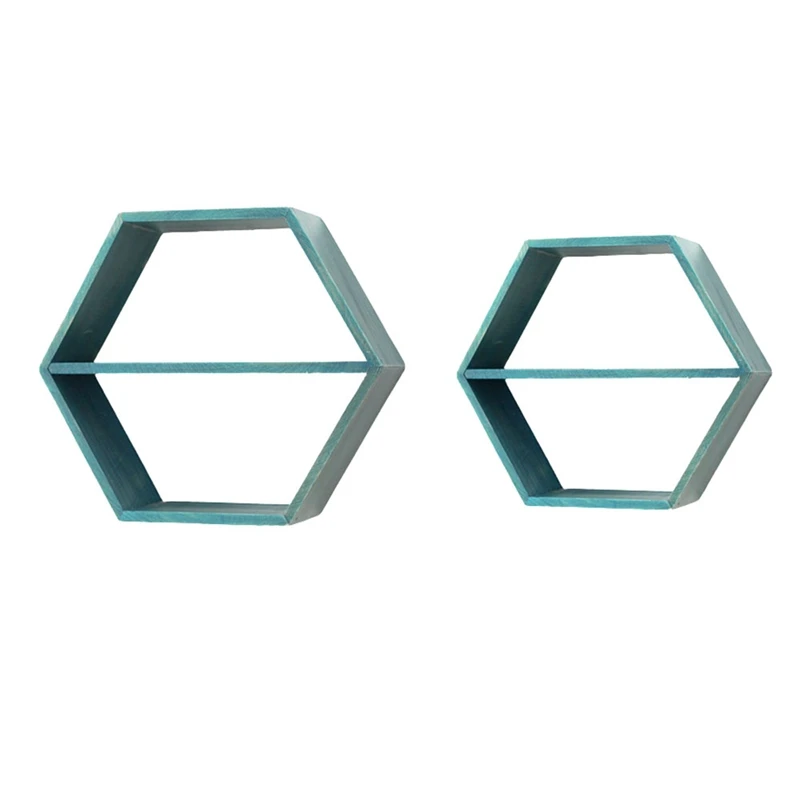 

Hexagon Shelves Honeycomb Shelves Wall Mounted Storage Background Wall Shelf Mounted Shelf Hexagonal Storage Rack