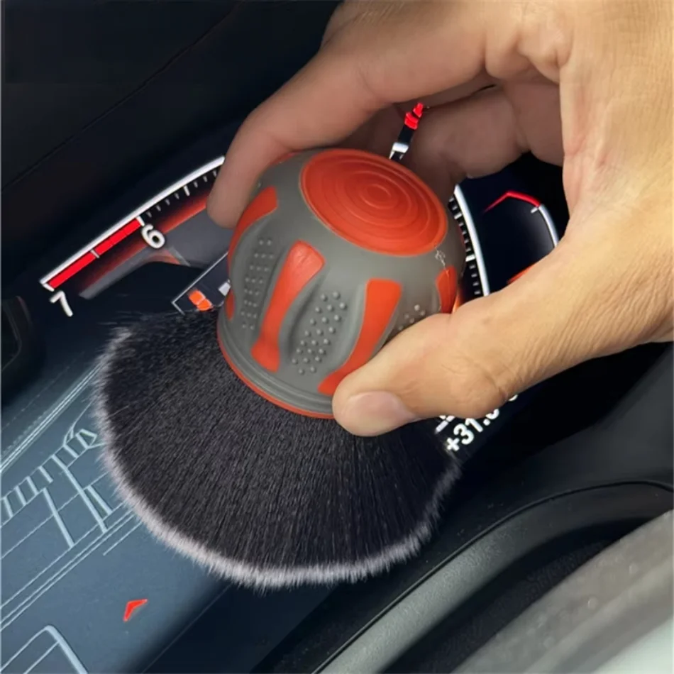 Small Multi-Purpose Detailing Brush Nylon Soft Bristles For Dusting or Scrubbing Interior & Delicate Surfaces