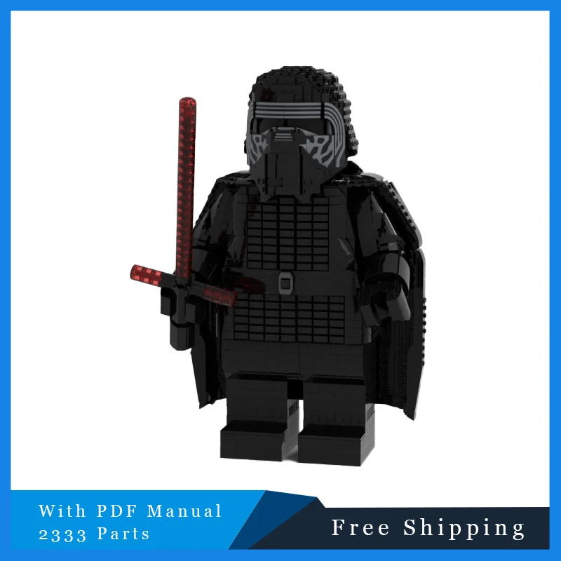 

Brickheadz Series Set MOC Building Blocks 2333PCS Star Battle Lightsaber Warrior Model Kids DIY Educational Toys Christmas Gift
