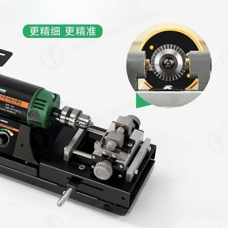 Multi-functional Mini Bench Grinder Jade Cutting Polishing Engraving Machine Bead Drilling All-in-one Tool