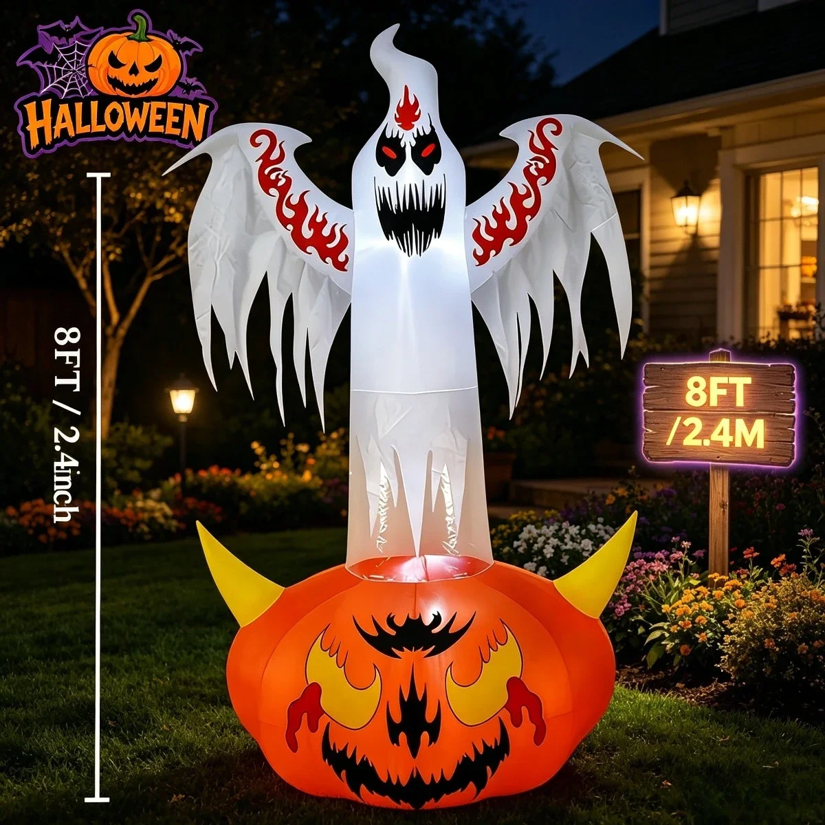 8ft-halloween-inflatable-toys-ghost-on-devil-pumpkin-large-yard-decor-with-built-in-led-lights-outdoor-holiday-lawn-decoration