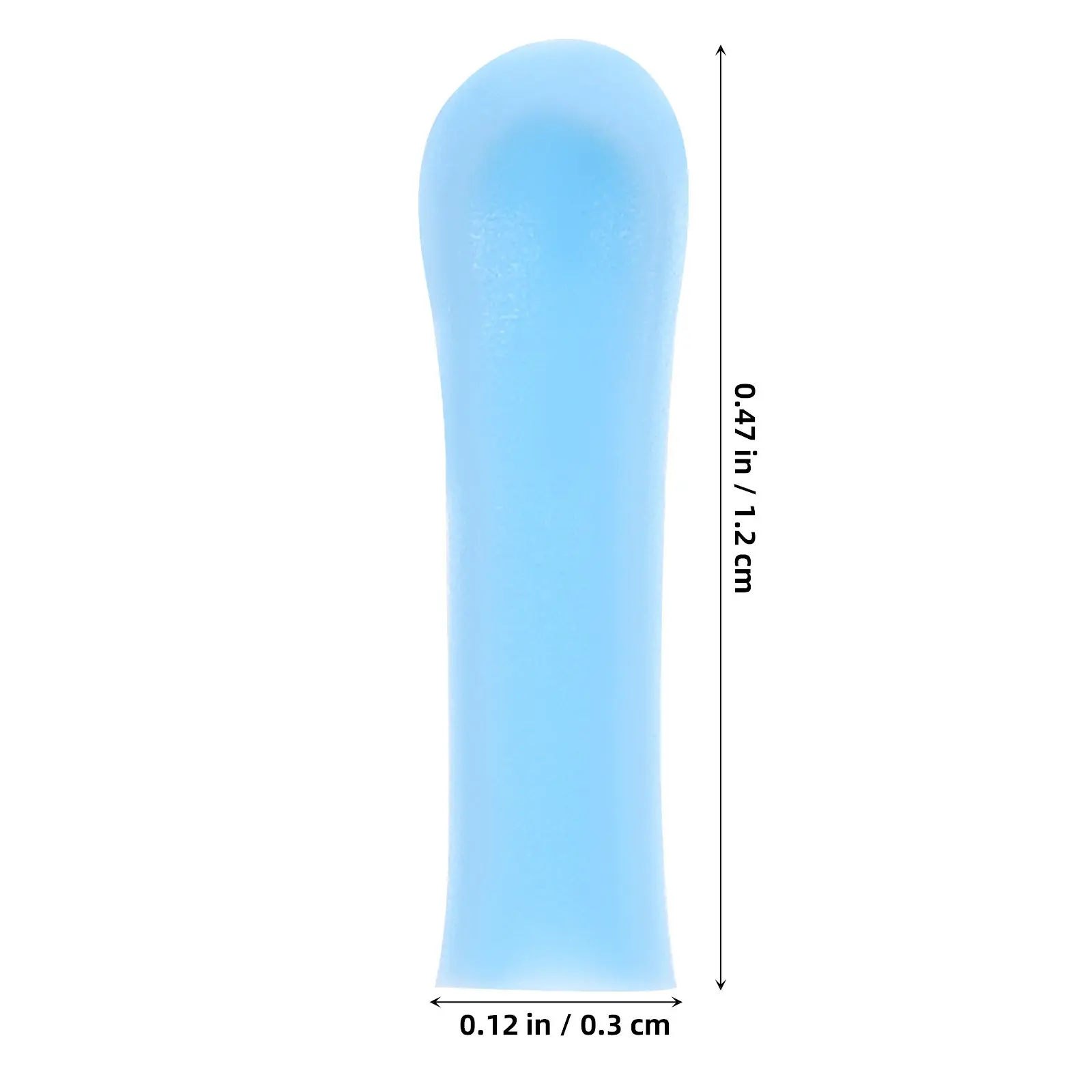 10Pcs Silicone Ear Spoon Covers Replacement Soft Visible Earwax Remover Sleeves Comfortable Ear Cleaning Tool Covers Wax Removal