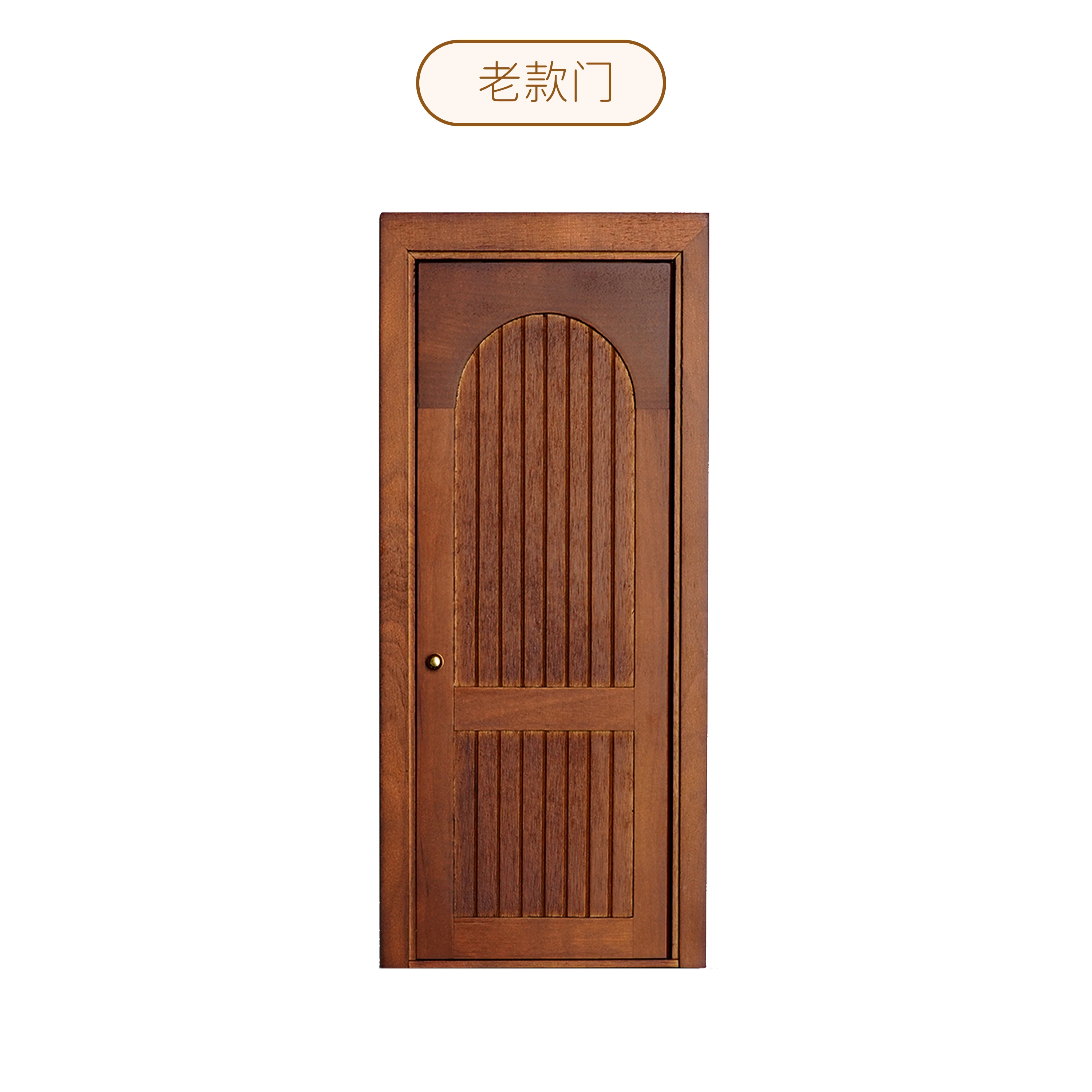 1:6 e 1:8 casa delle bambole mini modello accessori per mobili Casa delle bambole sala espositiva antipolvere Parti di porte e finestre