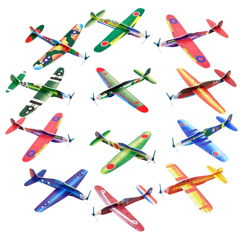 

Wholesale Small Airplane Gliders For Kids Party Outdoor Flying Toys Carnival Prizes Regalos Para Niños En Fiesta De Cumpleaños