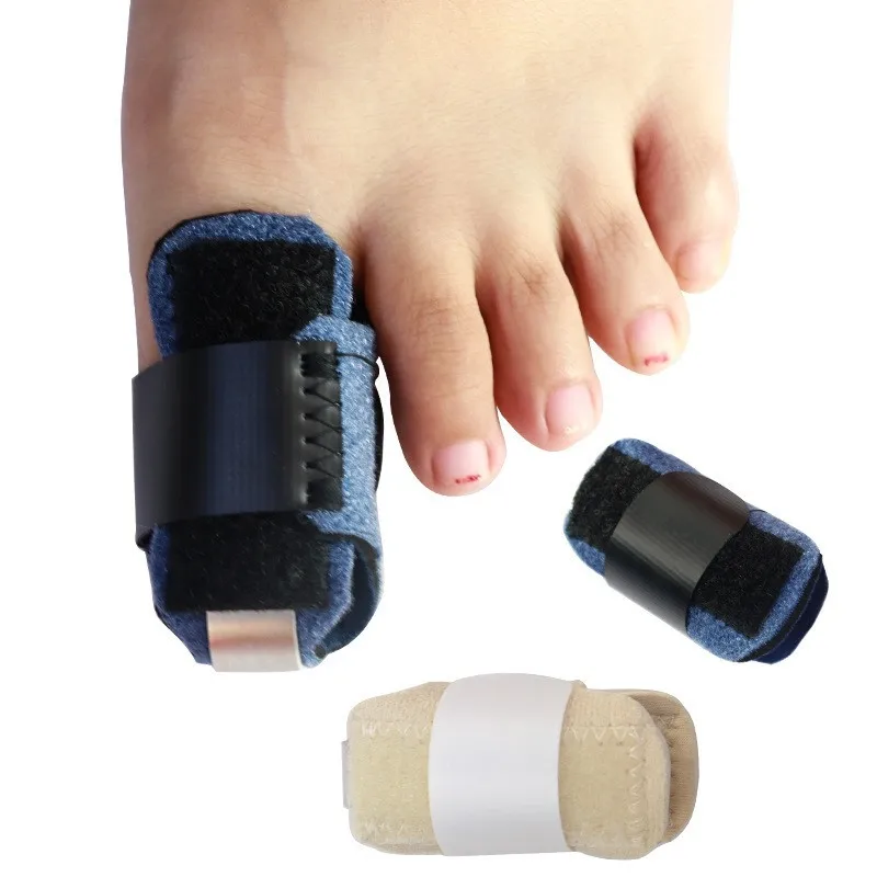 Sports Finger Toe Support Brace Sprain Dislocation Fixing Strap Thumb Bent Arch Stretch Corrector Band Hand Foot Injury