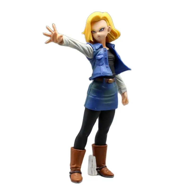 Figurine cancers Dragon Ball Android 18 lazumovies, Toriyama Akira, modèle de film de dessin animé, kit d'ornements de garage, décoration, 9.5"