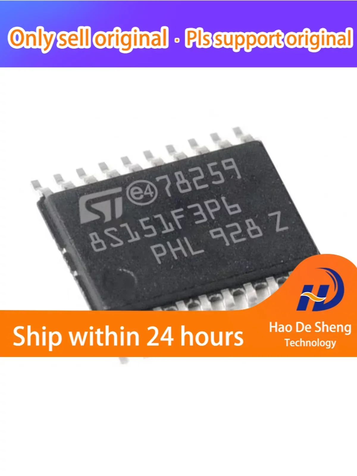 

10 шт./лот STM8L151F3P6 TSSOP-20, новый оригинал, в наличии