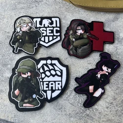 Parche táctico USEC oso médico – insignia moral para ropa