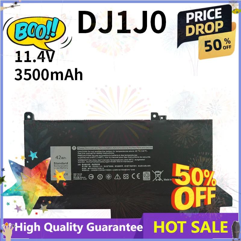 SWZY SWZY 11.4V/7.6V DJ1J0 F3YGT Laptop Batery for Dell Latitude 7480 12 13 7000 7280 7290 E7280 E7290 E7380 E7390 7000 7380 739