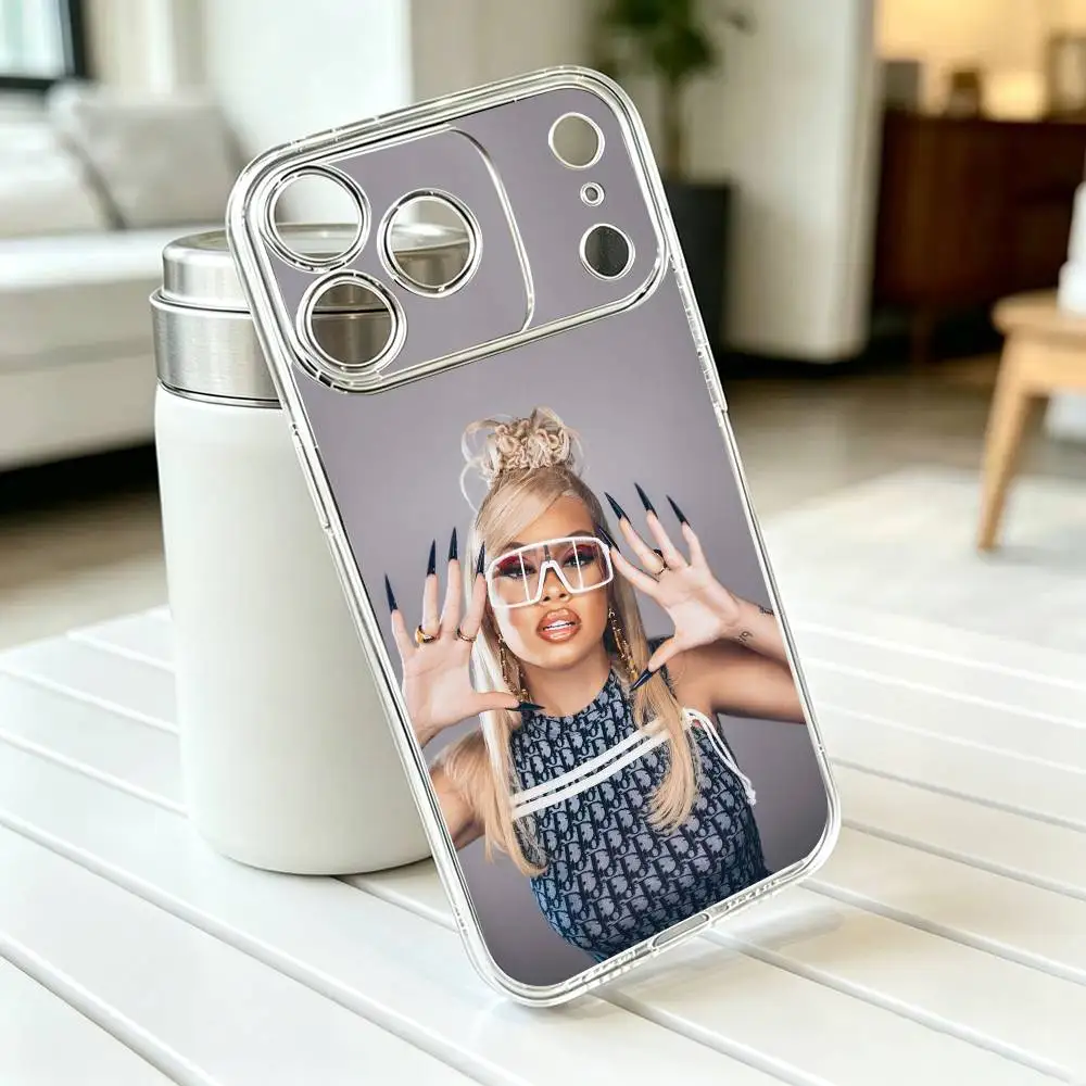 Latto Big M-Mama R-Rapper  Phone Case Transparent Silicone Soft For iPhone 17 16 15 14 13 12 11 Mini Pro Max Plus Gift