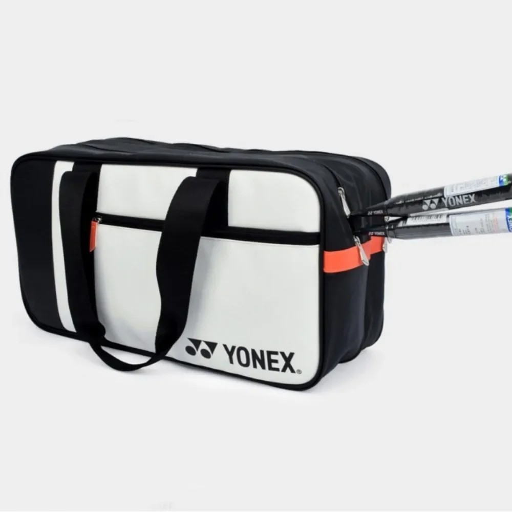 YONEX High-quality And Durable Badminton Racket Sports Bag PU Racket Sports Tennis Bag Large Capacity 2-piece Racket Set Unisex