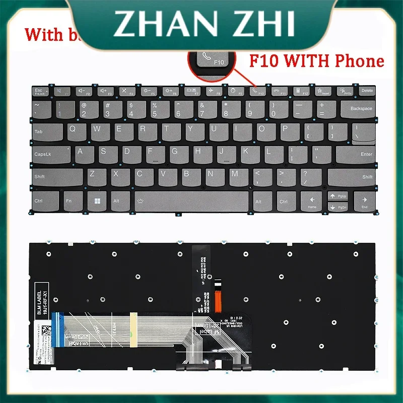 New genuine laptop keyboard compatible for Lenovo thinkbook air 14 14s 14p G2 G3 ITL are ach ACL