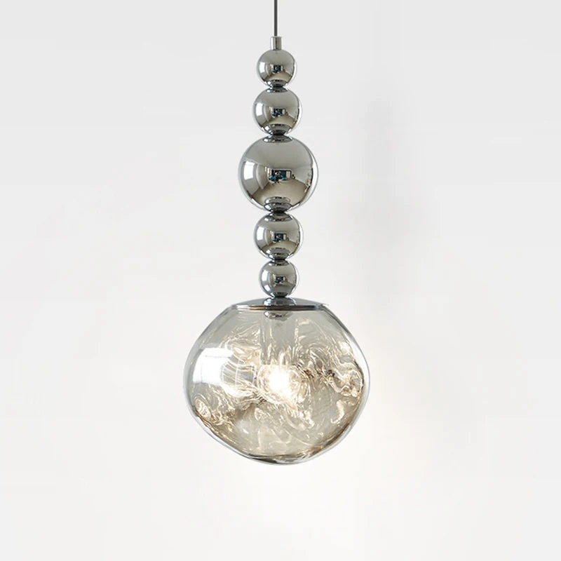 Lava Pendant lamp Bauhaus Style Glass Chandelier for Bedroom Bedside Dining Room Bar Living room Designer Pendant light