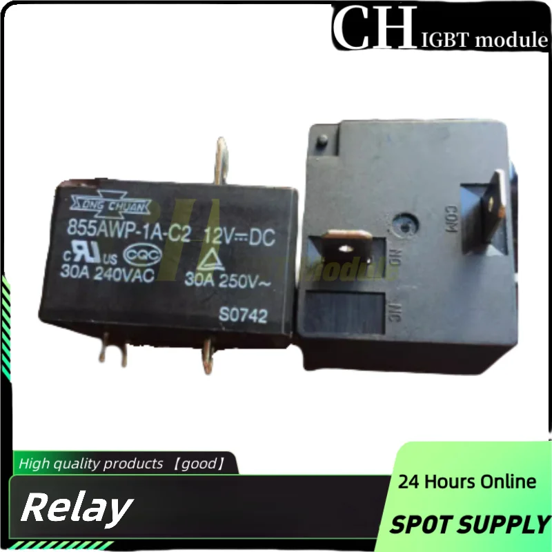 855AWP-1A-C2 12VDC 30A Water Heater Special Relay