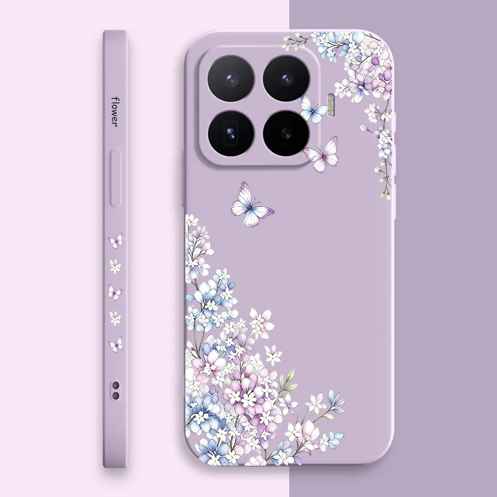 Coque de téléphone en silicone violet pour Xiaomi, compatible modèles 17T, 15T, 14T, 13T, 12T, 11T Pro, 4G, 5G