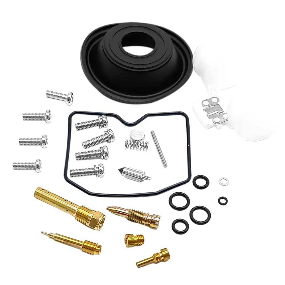 Motorcycle Carburetor Repair Kit Motorcycle Carburetor Piston Float Gasket Kit for ER500 ER5 1998-2005