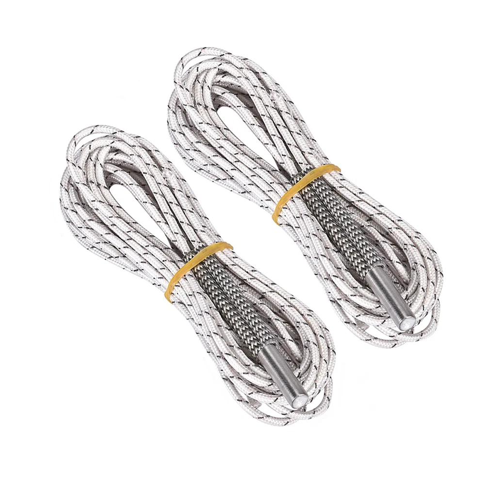 

2Pcs Heating Tube 1M 24V 50W Enhanced 05 High Temperature Resistant 304 Stainless Steel for 3D Printer J-Head Extruder