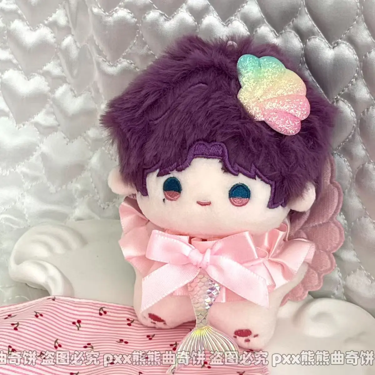 Love And Deepspace Rafayel Qi Yu 10cm Doll Clothes Mermaid Dress Up Outfit Stuffed Idol Dolls Toys Accessories Changing Dressing