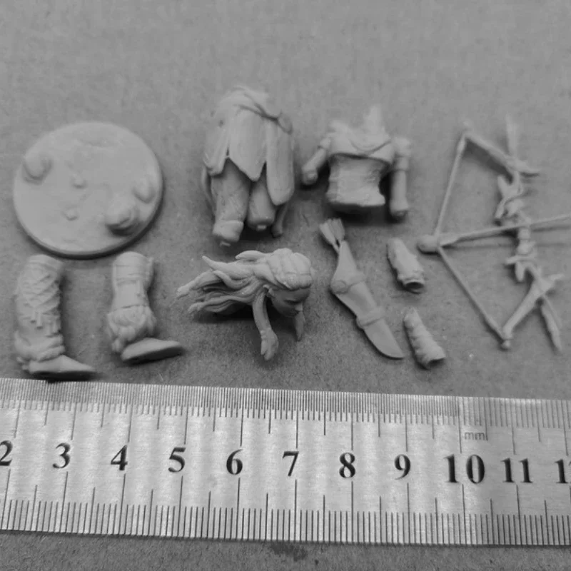 Theme of Aloy Resin Figure 1/24 Scale 75mm Assembled Model Kit Unassembled Diorama Unpainted Figurines Hobby Toys