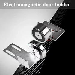Magnetic lock door for automatic door thickening lock glass door