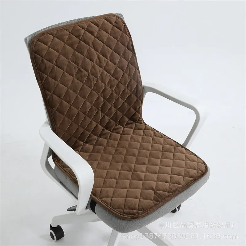 For Heated Seat Cushion Electric Office Chair Pad Winter Warm Backrest Integrated Plug-in Heating Mat for Sedentary Home Car