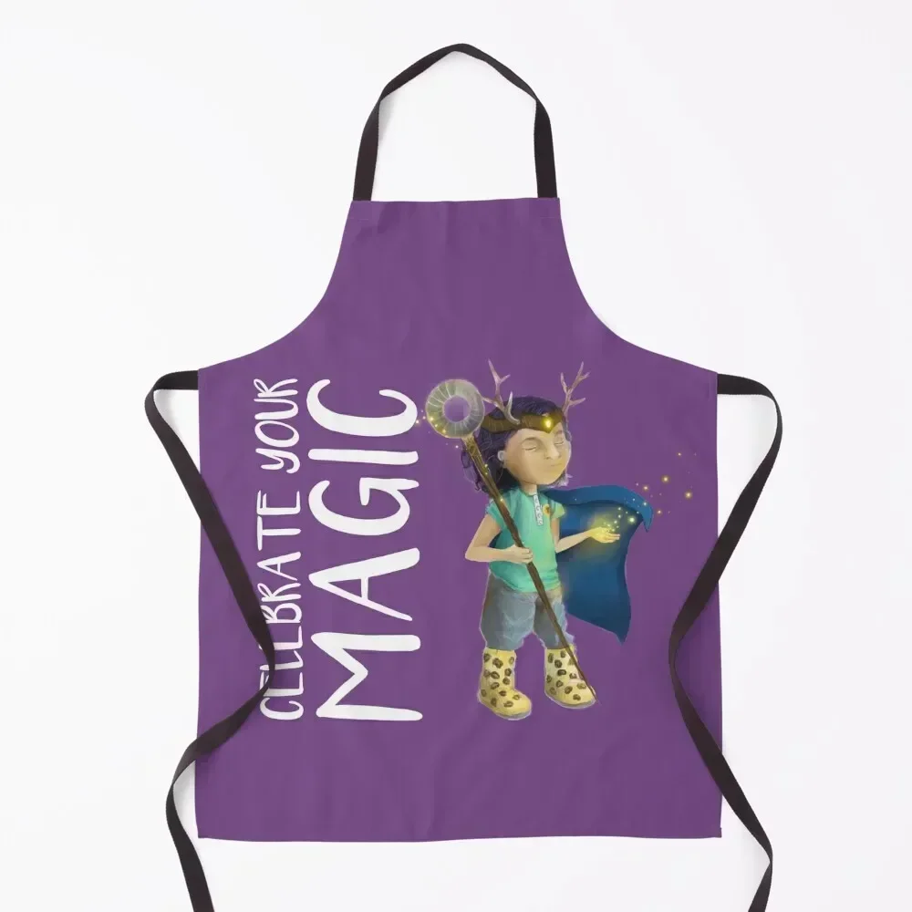 

Nasir/ white text Apron Kitchen And Home Items bib for home useful pieces Women Kitchen'S Apron