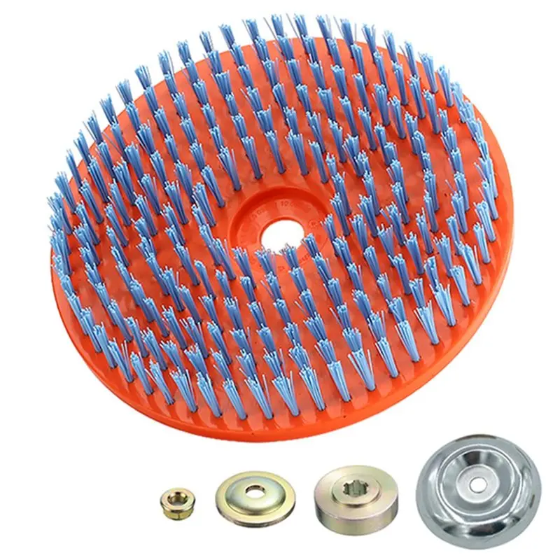 AB11-For Lawn Mower Cleaning Brush-Nylon Design Efficient Tool For Grass Trimming& Floor Maintenance Lawnmower