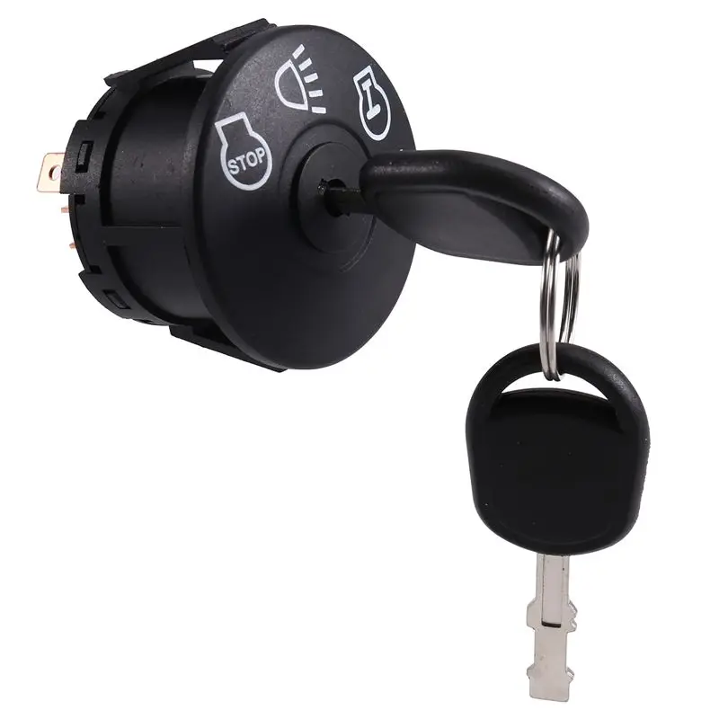 

ABKJ-Lock Cylinder Ignition Switch With Key 532163968 532175566 925-17 For Lawn Mower Tractor