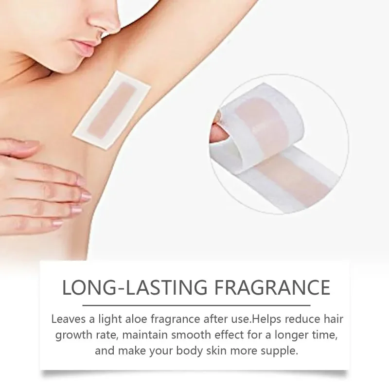30pcs Hair Removal Wax Strip Professional Depilatory Cold Wax Strip Hair Growth Inhibitor For Face Leg Underarm Arm Hair Remover - view 5