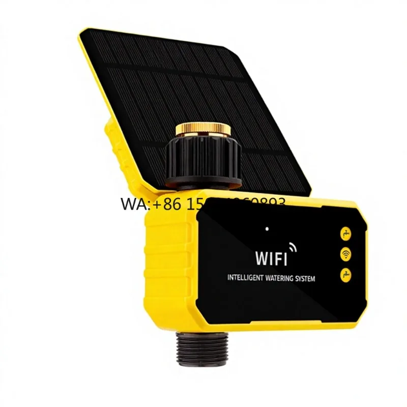 Solar Powered Timed Irrigation Watering Machine Precise Time Control  Smart Remote Control Water ValveSolar Solapower generation