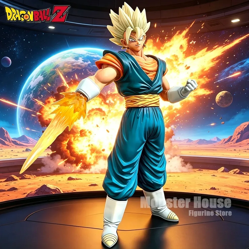 29cm/11.42in Anime Dragon Ball Z Figure Lightsaber Vegetto Action Figures Pvc Statue Desktop Ornamen Collection Model Toys Gifts