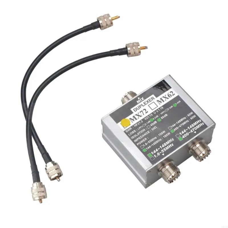 G8TA Ham Antenna Combiner VHF/UHF Частота линейная транзитная станция дуплекс Двойной