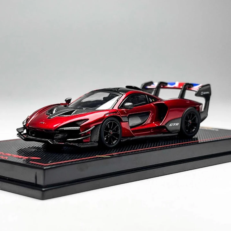 CM Model 1:64 Senna GTR Legering Automodel Statische collectie Versierd Vakantiegeschenken Speelgoed