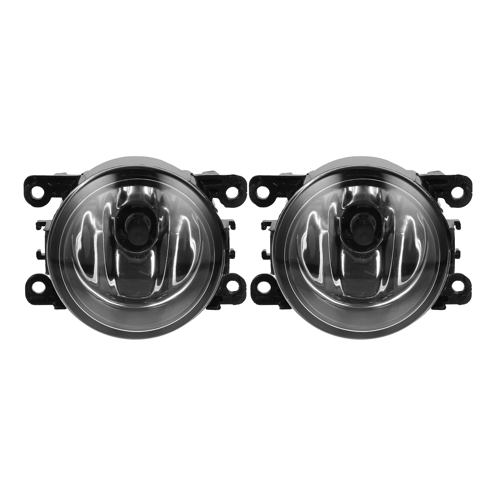 

2Pcs Car Front Fog Lamp Bumper Lights Waterproof Shockproof Rustproof Easy Installation Night Driving Projection Light
