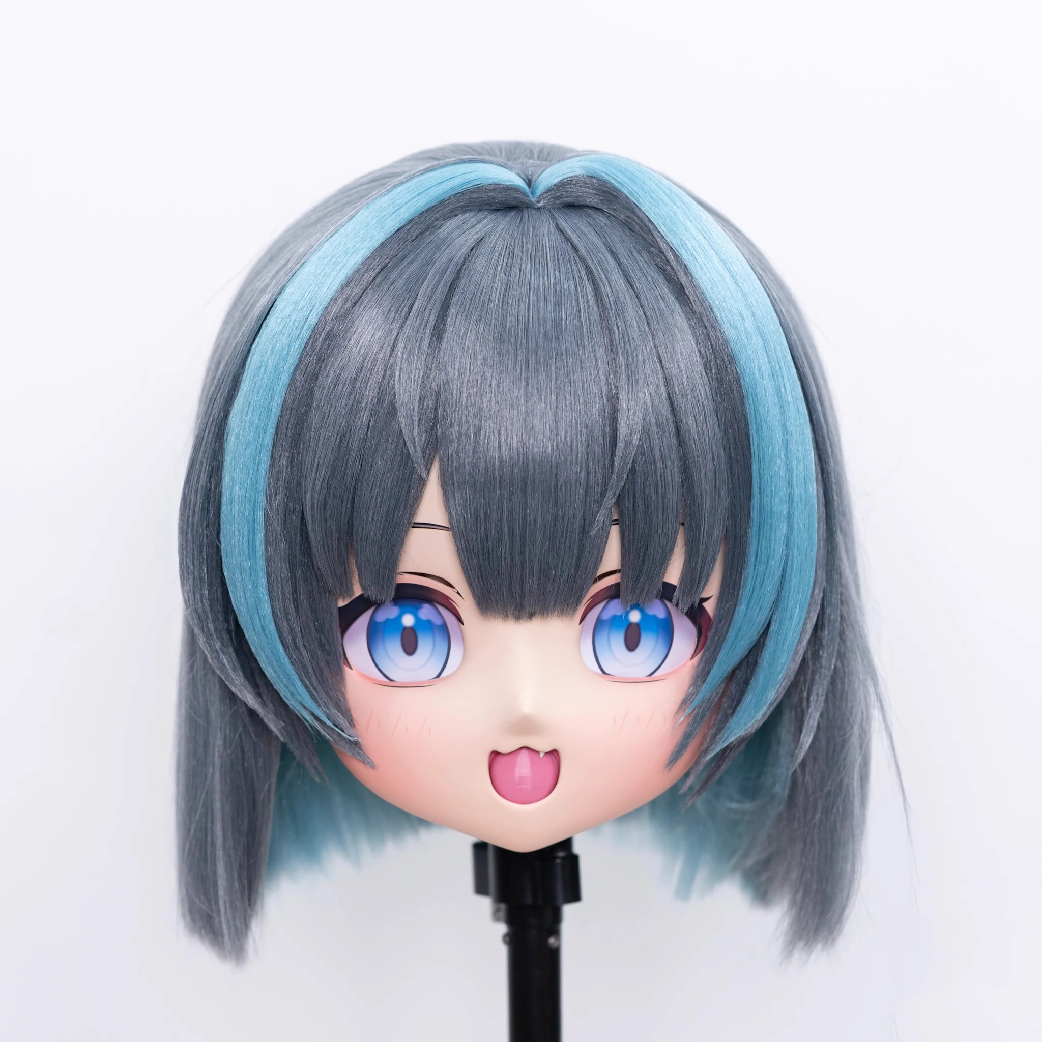 

Handmade Customize Full headband lock Doll Cartoon Character Kig Cosplay Kigurumi Mask Resin Japanese Anime Kigurumi Masks