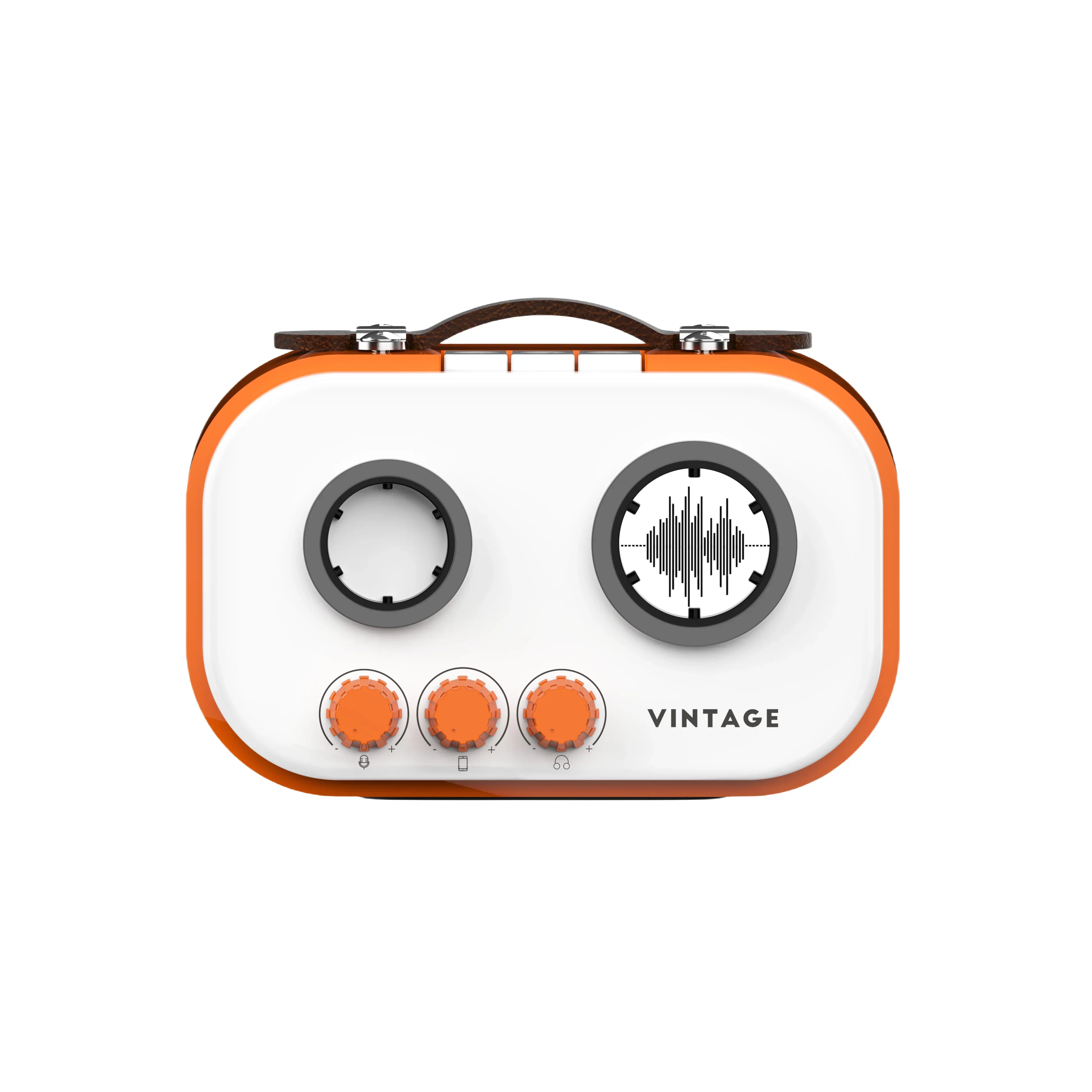 Midiplus Vintage Series Professional Audio Interface Studio Essential 24-Bit/192K Sampling Rate Dual Channel Input/Output Ports