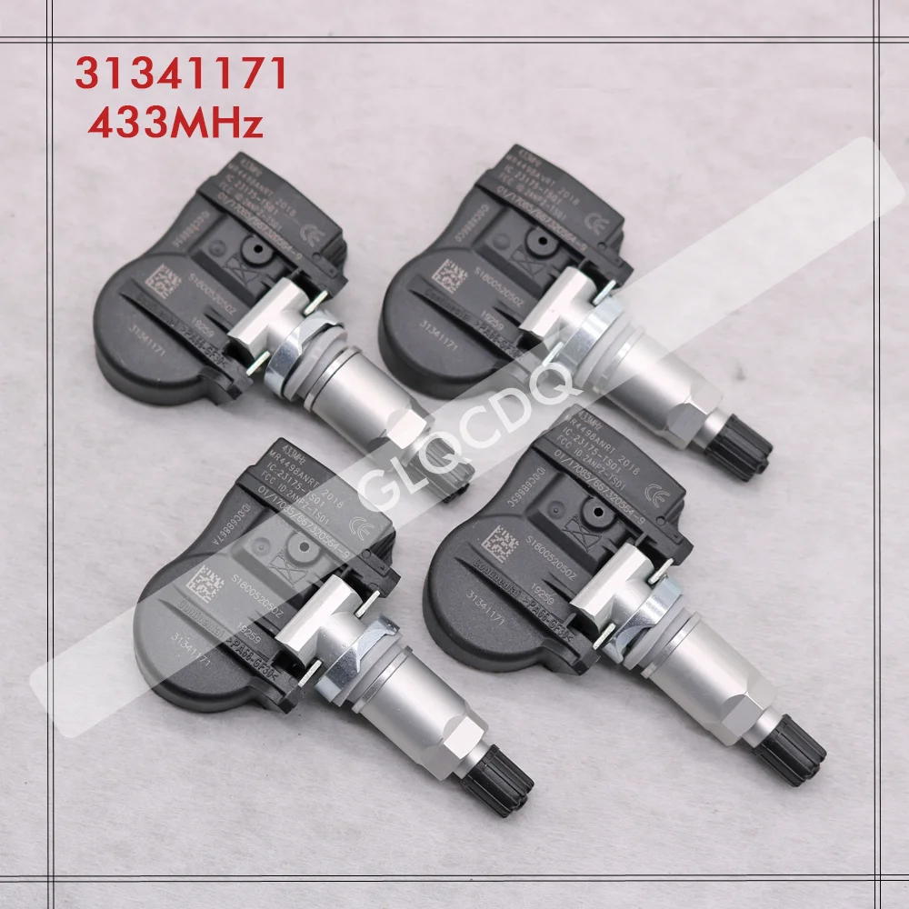 FOR 2014-2020 VOLVO V40 V60 V70 TPMS 433MHz TIRE PRESSURE SENSOR TPMS VOLVO TIRE AIR PRESSURE SENSOR 31341171 31445474 31341893