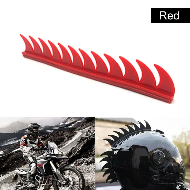 Motorcycle Universal Modified Helmet Sticker Personalized Cockscomb Horns Decal Helmet Sticker Fashion DIY Car Sticker Decor