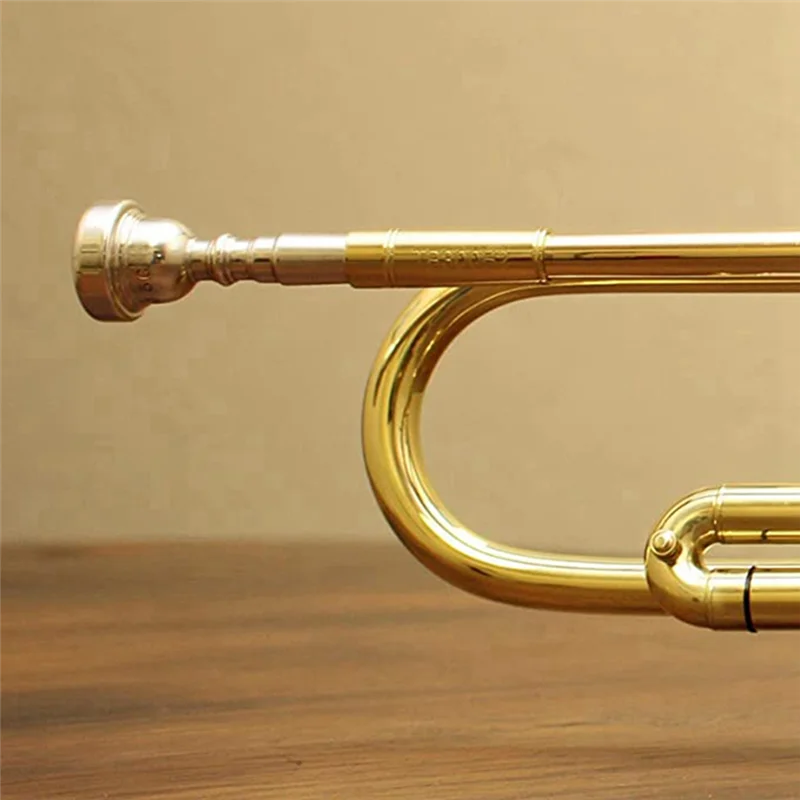 

A99I-3 Pack Аксессуары для мундштука для трубы Мундштук для трубы 3C 5C 7C Труба для начинающих (золото)